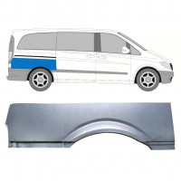 Hátsó sárvédő javító panel hoz Mercedes Vito 2003- / SWB / Jobb 8283