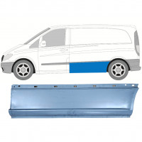 Oldalsó javító panel hoz Mercedes Vito 2003-2014 / SWB / Bal 6796