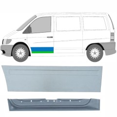 Belső és külső első ajtó javító panel hoz Mercedes Vito I W638 1996-2003 / Bal / Készlet 9790