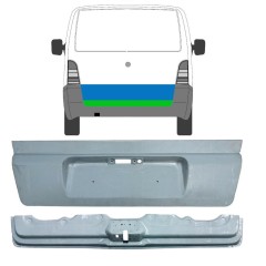 Belső és külső hátsó ajtó javító panel hoz Mercedes Vito I W638 1996-2003 / Készlet 9591