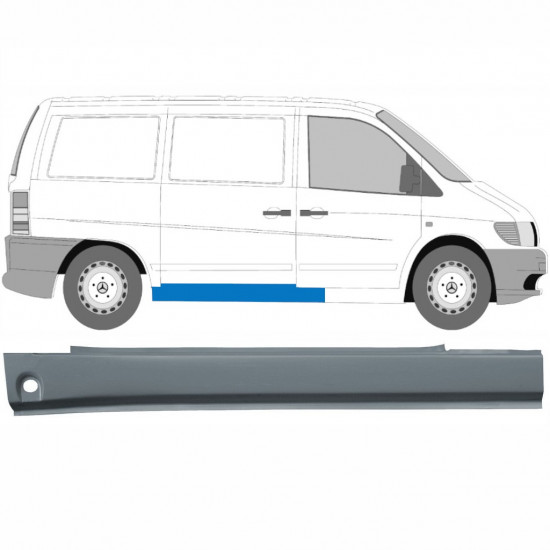 Tolóajtó küszöb javító panel hoz Mercedes Vito 1996-2003 / Jobb 8280