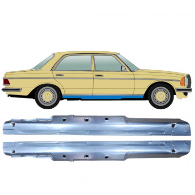 Teljes küszöb hoz Mercedes W123 1975-1985 / Bal+Jobb / Készlet 9293