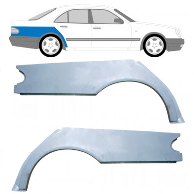 Hátsó sárvédő javító panel hoz Mercedes E-class 1995-2003 / Bal+Jobb / Készlet 9455