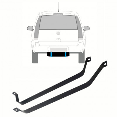 Tartószalag üzemanyagtartály hoz Opel Meriva 2003-2010 10145