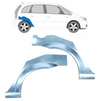 Hátsó sárvédő javító panel hoz Opel Meriva 2003-2010 / Bal+Jobb / Készlet 9254