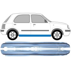 Teljes küszöb hoz Nissan Micra K11 1992-2003 / Bal+Jobb / Készlet 9640