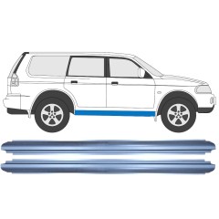 Küszöb javító panel hoz Mitsubishi Pajero Sport 1996-2008 / Bal = Jobb (szimmetrikus) / Készlet 10084