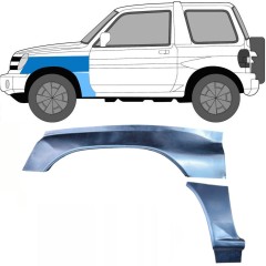 Első sárvédő javító panel hoz Mitsubishi Pajero Pinin 1998-2007 / Bal / Készlet 10056
