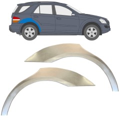 Hátsó sárvédő javító panel hoz Mercedes-Benz M-Class ML W164 2005-2011 / Bal+Jobb / Készlet 14931
