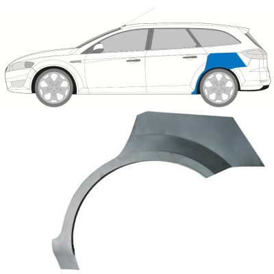 Hátsó sárvédő javító panel hoz Ford Mondeo 2007-2010 / Bal / COMBI / SEDAN 16848