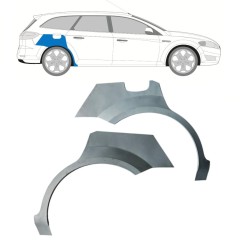Hátsó sárvédő javító panel hoz Ford Mondeo 2007-2010 / Bal+Jobb / COMBI / SEDAN / Készlet 16849