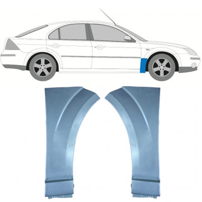 Első sárvédő javító panel hoz Ford Mondeo 2000-2007 / Bal+Jobb / Készlet 10049