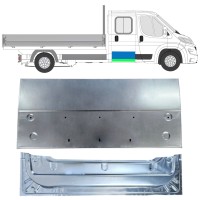 Belső és külső hátsó ajtó javító panel hoz Opel Movano 2021-2026 / Bal = Jobb (szimmetrikus) / Készlet 16408