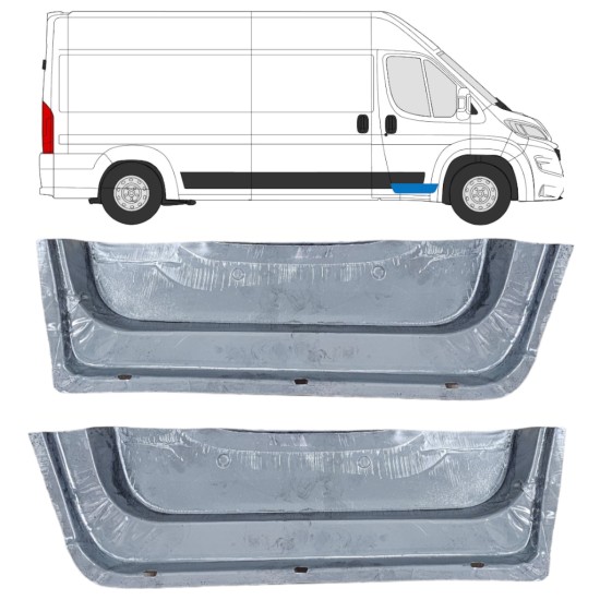 Belső első ajtó javító lemez hoz Opel Movano 2021-2026 / Bal+Jobb 16477