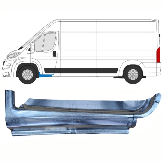 Első ajtó küszöb javító panel