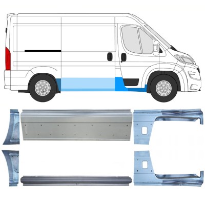 Javító panel készlet hoz Opel Movano 2021-2026 / Bal+Jobb 16535
