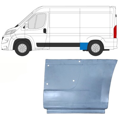 Hátsó sárvédő javító panel hoz Opel Movano 2021-2026 / Bal 16510