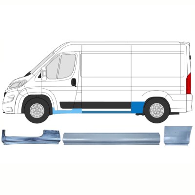 Javító panel készlet hoz Opel Movano 2021-2026 / Bal / 16527