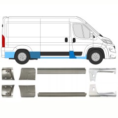 Javító panel készlet hoz Opel Movano 2021-2026 / Bal+Jobb 16445