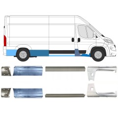 Javító panel készlet hoz Opel Movano 2021-2026 / Bal+Jobb 16467