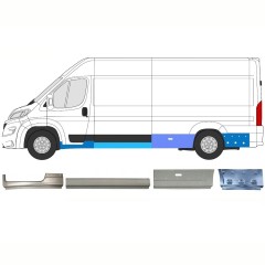 Javító panel készlet hoz Opel Movano 2021-2026 / Bal 16797