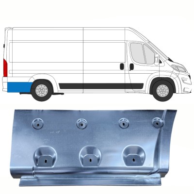 Hátsó sárvédő javító panel hoz Opel Movano 2021-2026 / Jobb 16530