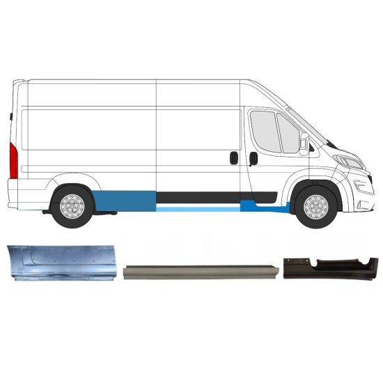 Javító panel készlet hoz Opel Movano 2021-2026 / Jobb 16537
