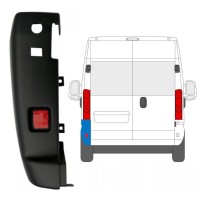 Hátsó lökhárító sarok 180 fokban hoz Opel Movano 2021-2026 / Bal 16037