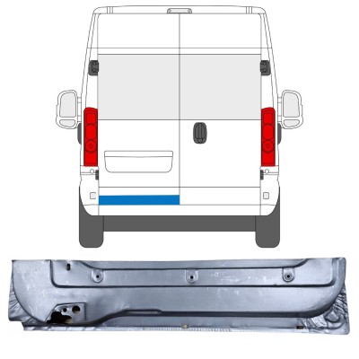 Hátsó ajtó javító panel hoz Opel Movano 2021-2026 / Bal 16505