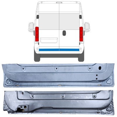 Hátsó ajtó javító panel hoz Opel Movano 2021-2026 / Bal+Jobb 16506