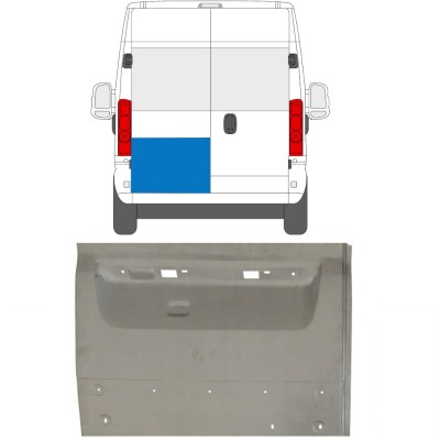 Hátsó ajtó javító panel hoz Opel Movano 2021-2026 / Bal 16503