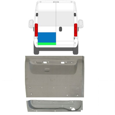 Hátsó ajtó javító panel hoz Opel Movano 2021-2026 / Bal 16508