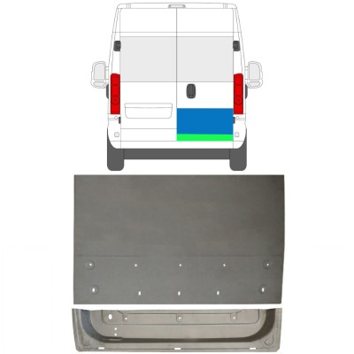 Hátsó ajtó javító panel hoz Opel Movano 2021-2026 / Jobb 16507