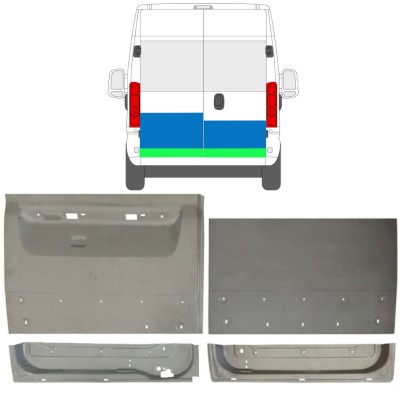 Hátsó ajtó javító panel hoz Opel Movano 2021-2026 16509