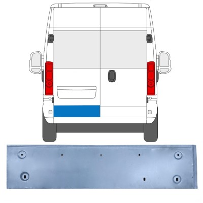 Hátsó ajtó javító panel hoz Opel Movano 2021-2026 / Bal 16513