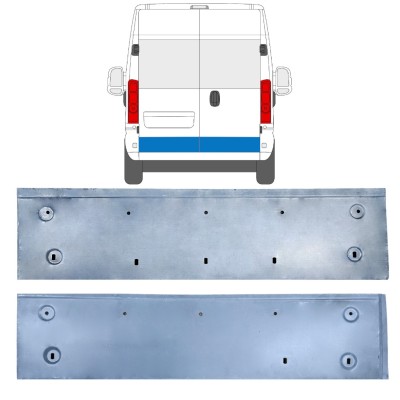 Hátsó ajtó javító panel hoz Opel Movano 2021-2026 / Bal+Jobb 16514