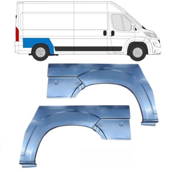 Hátsó sárvédő javító panel hoz Opel Movano 2021-2026 / Bal+Jobb 16440