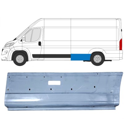 Hátsó sárvédő javító panel hoz Opel Movano 2021-2026 / Bal 16496