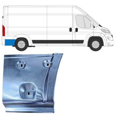 Hátsó sárvédő hátsó rész javító panel hoz Opel Movano 2021-2026 / Jobb 16500