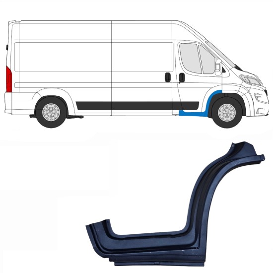 Első ajtó küszöb javító panel