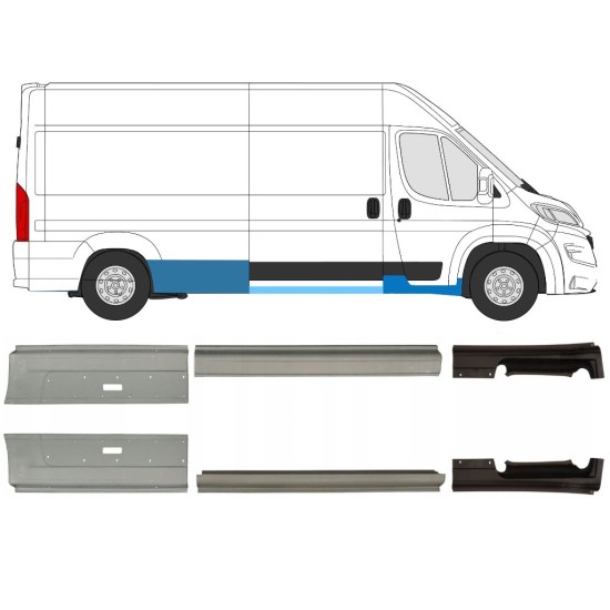 Javító panel készlet hoz Opel Movano 2021-2026 / Bal+Jobb 16469