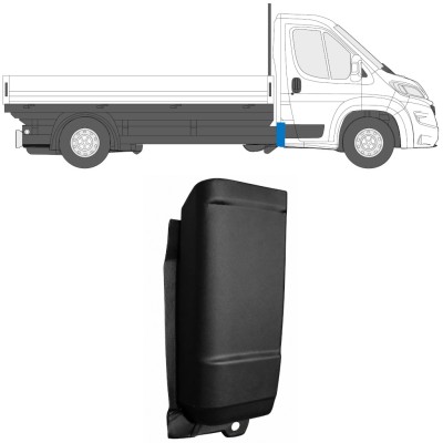 Hátsó sarok javító panel hoz Opel Movano 2021-2026 / Jobb 16993