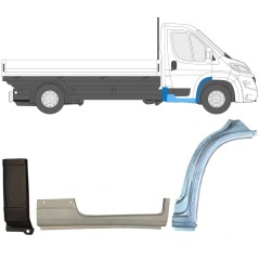 Javító panel készlet hoz Opel Movano 2021-2026 / Jobb 17006