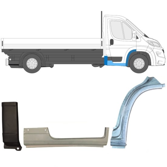 Javító panel készlet hoz Opel Movano 2021-2026 / Jobb 17006