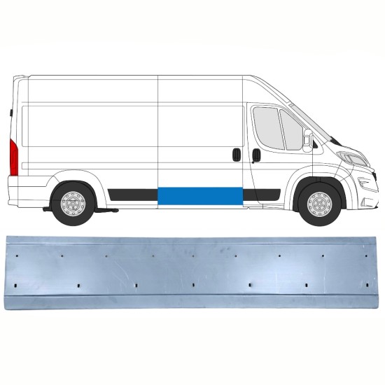 Tolóajtó javító panel hoz Opel Movano 2021-2026 / Jobb 16461