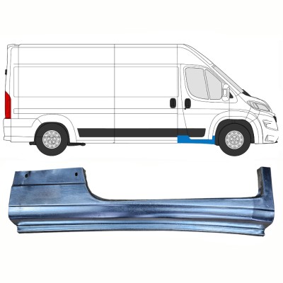 Első ajtó küszöb javító panel hoz Opel Movano 2021-2026 / Jobb 16419
