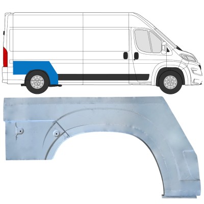 Hátsó sárvédő javító panel hoz Opel Movano 2021-2026 / Jobb 16951