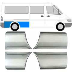 Hátsó sárvédő javító panel hoz Mercedes Sprinter 1995-2006 / Bal+Jobb / Készlet 9613