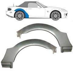 Hátsó sárvédő javító panel hoz Mazda MX-5 2005-2015 / Bal+Jobb / Készlet 16145