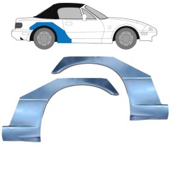Hátsó sárvédő javító panel hoz Mazda MX-5 1989-1998 / Bal+Jobb / Készlet 9609
